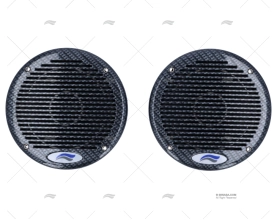 PAIR OF SPEAKERS CARBON  80W 165mm IMNASA