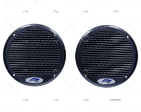 PAIR OF SPEAKERS CARBON FLAT 80W 165mm IMNASA