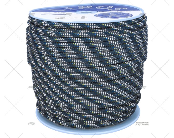 ROPE REGATTA 2000 10mm BLUE/WHITE 200MT LIROS