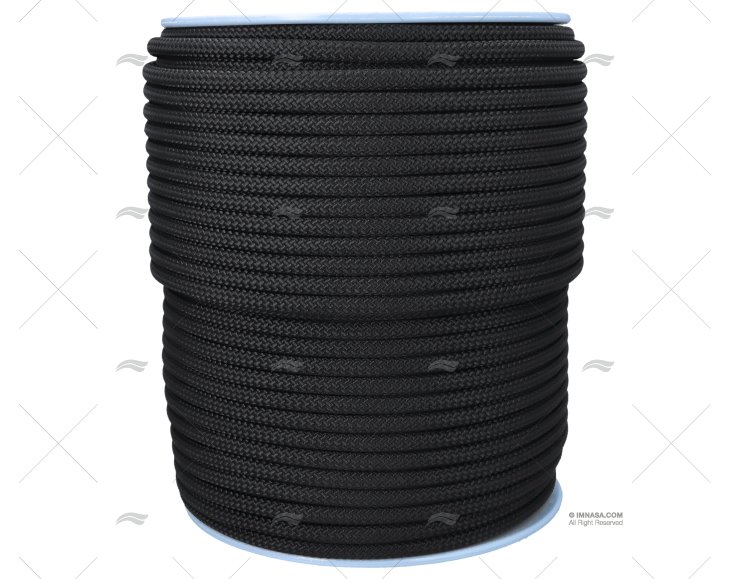 REGATTA 2000 ROPE 12mm BLACK 200m LIROS