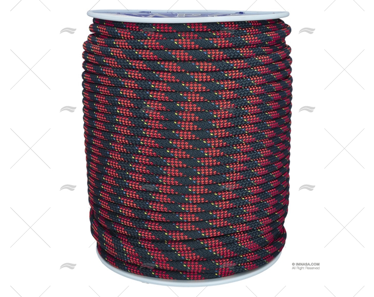 CORDAGE REGATTA 2000 14mm BLEU/ROUGE 150 LIROS