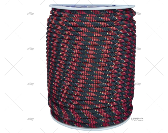 CORDAGE REGATTA 2000 16mm BLEU/ROUGE 100 LIROS