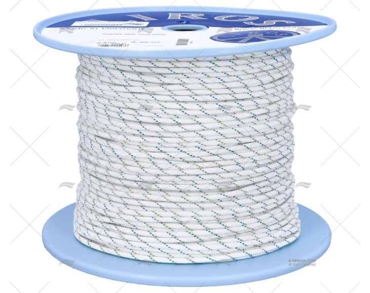 CORDAGE REGATTA 2000 04MM BLANC / 250MT LIROS