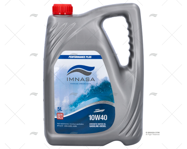 HUILE MOTEUR ESSENCE-DIESEL 10W40 5L IMNASA