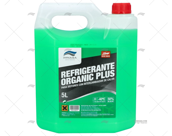 LIQUIDE DE REFROIDISSEMENT PLUS ORGANIC IMNASA