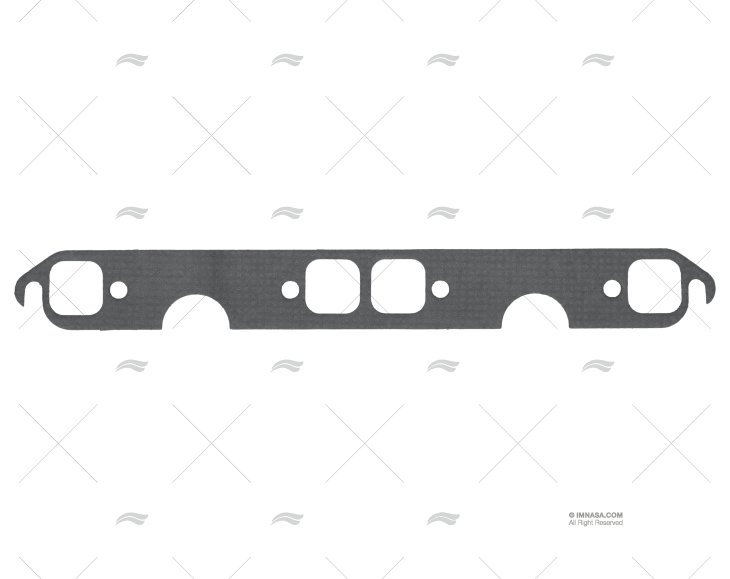 GASKET EXHAUST MERCRUISER/OMC/CRUSADER BARR MARINE