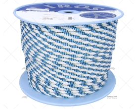 ROPE HERCULES 08mm WHITE/BLUE 200m LIROS