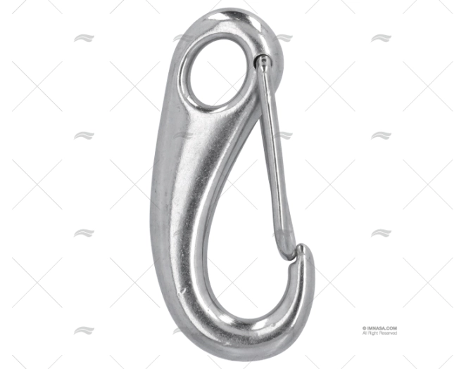 STAINLESS STEEL CARABINER 70mm