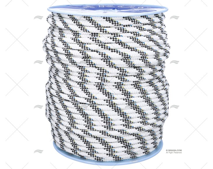 ROPE HERCULES 12mm WHITE/BLACK 200m LIROS