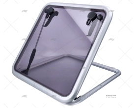 ALUMINIUM LOW PROFILE HATCH 564x564mm