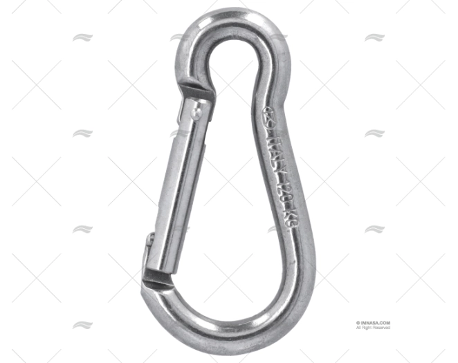 CARABINE HOOK S.S. 6X60mm KONG