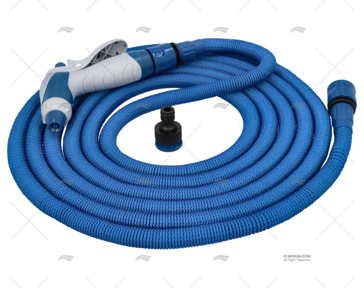 REINFORCED EXPANDABLE BLUE HOSE 15m