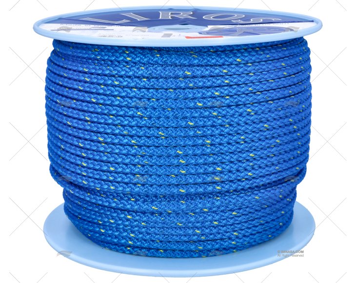 ROPE LIROS NAUTIC 08mm BLUE / 200m LIROS