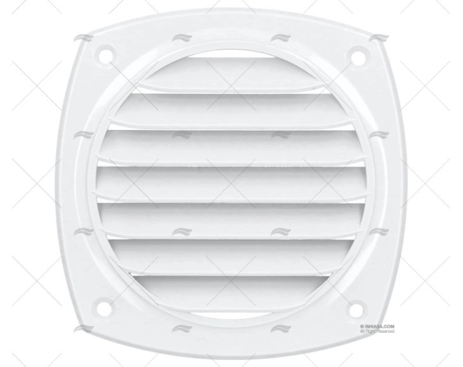 ABS HOSE VENT WHITE 102mm