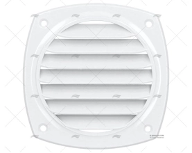 ABS HOSE VENT WHITE 102mm