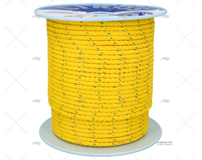 CORDAGE LIROS NAUTIC 10mm JAUNE 200m LIROS