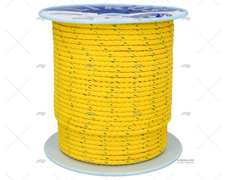 ROPE LIROS NAUTIC 10mm YELLOW / 200m LIROS