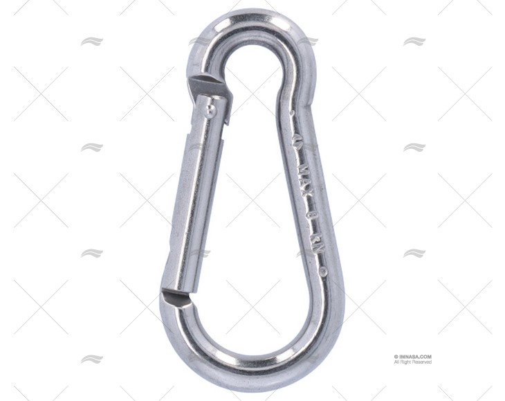 CARABINE HOOK S.S. 80mm KONG KONG