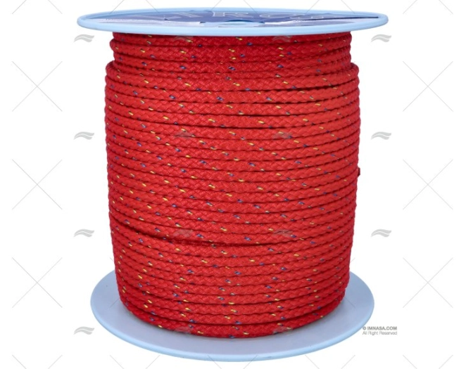 CORDAGE LIROS NAUTIC 10mm ROUGE 200m LIROS