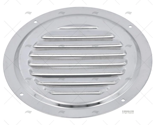 GRILLE RONDE INOX SS 304 150mm