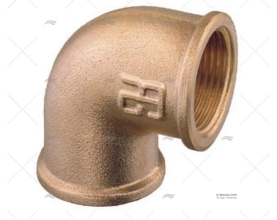 CODO BRONCE H-H 90º 3/8" GUIDI GUIDI