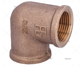 BRONZE ELBOW JOINT H-H 90º 3/4'' GUIDI