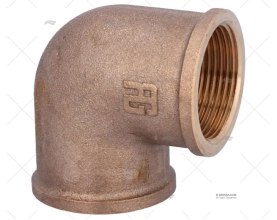 BRONZE ELBOW JOINT H-H 90º 1 1/4''