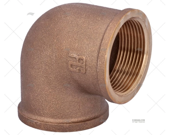 BRONZE ELBOW JOINT H-H 90º 1 1/2''