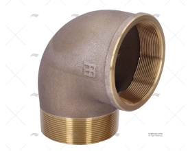 BRONZE ELBOW JOINT M-H 90º 3''