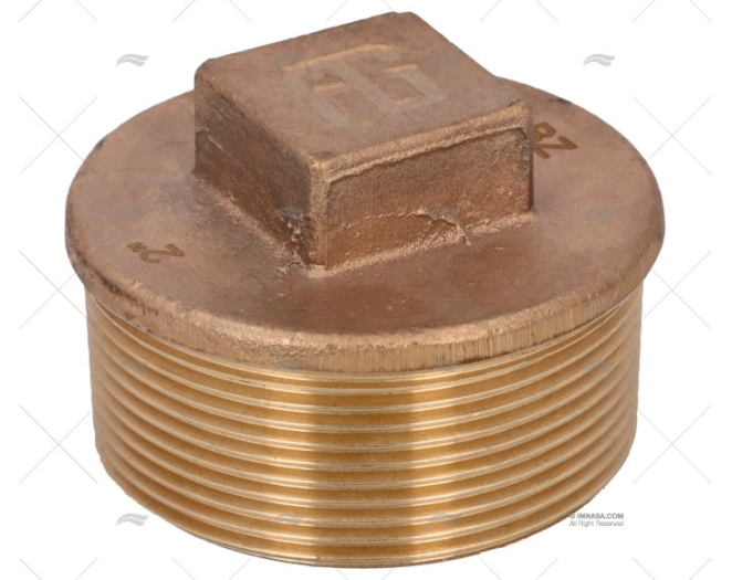 NUT PLUG IN BRONZE MALE 2'' GUIDI