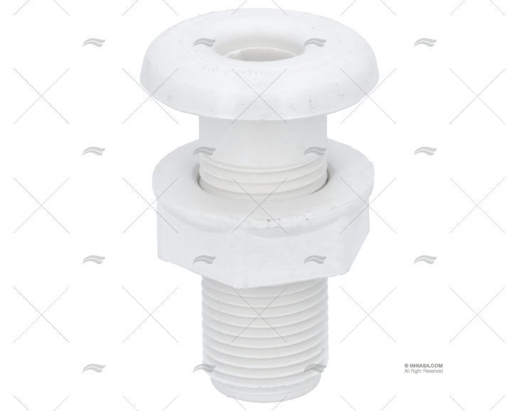 STANDARD THROUGH HULL FORESPAR 1/2'' FORESPAR