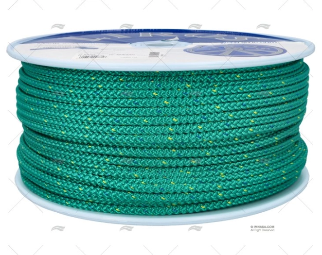 CORDAGE LIROS NAUTIC 06MM VERT / 200MTS LIROS