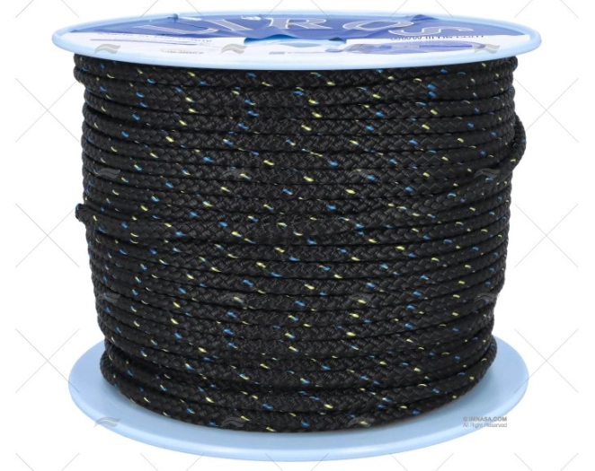 CORDAGE LIROS NAUTIC 08mm NOIR 200m LIROS