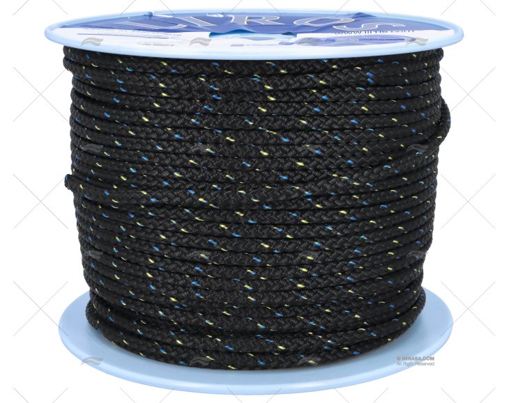 CORDAGE LIROS NAUTIC 08mm NOIR 200m LIROS