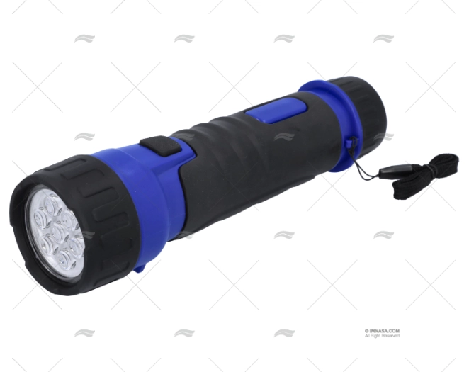 LINTERNA GOMA 7 LED WEATHERPROOF