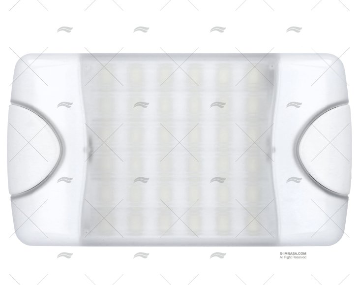 LUZ CAIXA HELLA BRANCO LED 177X100 9-33V