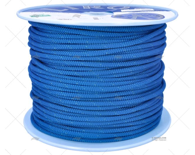 CORDAGE HERCULES 08mm BLEU 200m LIROS