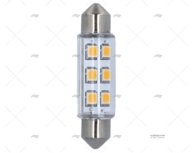 LAMPARA FESTOON   12V LED 30-40mA