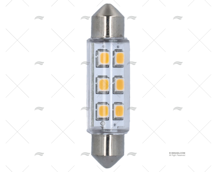 LAMPARA FESTOON   12V LED 30-40mA