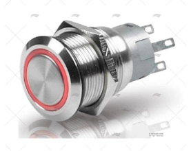 INTERRUPTOR ON-OFF 12V CON LED ROJO BEP