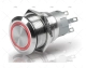 INTERRUPTOR ON-OFF 12V COM LED VERMELHO BEP