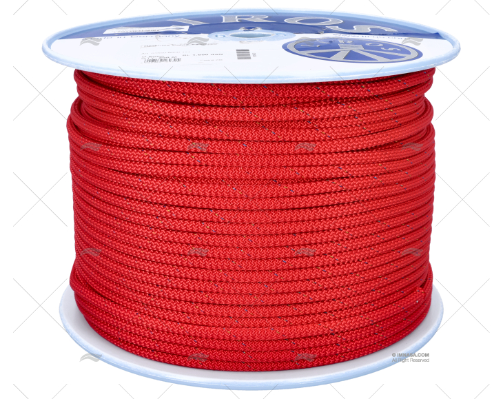 CORDAGE HERCULES 08mm ROUGE 200m LIROS