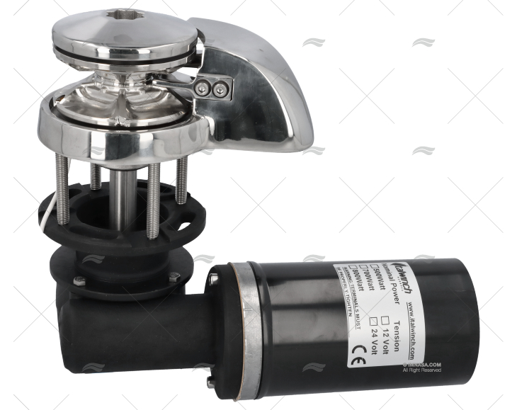 KIT GUINCHO SMART 12V 500W S/SINO. 6mm ITALWINCH