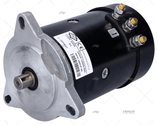 MOTOR 24V 1200W PARA LEOPARDO / PROJETO CIMA 1915