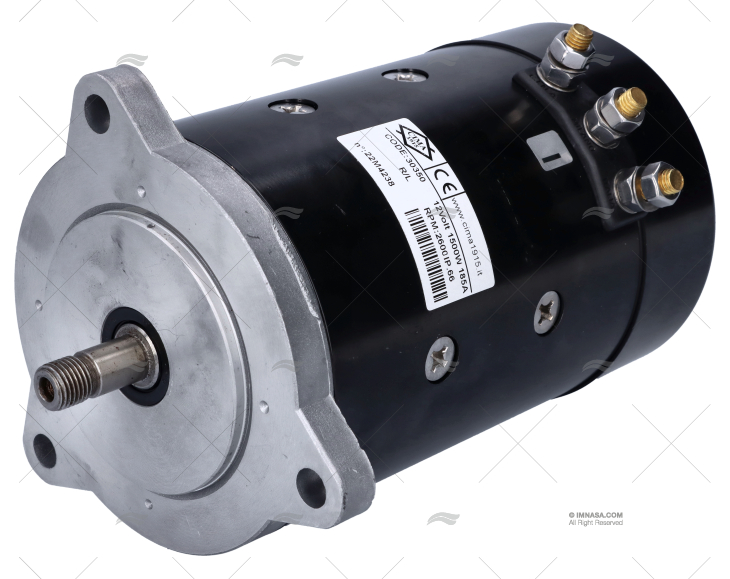 MOTOR BRIDA 12V 1500W TRIANGULAR 3T-14mm CIMA 1915