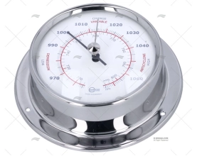 BAROMETER STAINLESS STEEL 85mm BARIGO