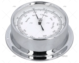 CHROMED BAROMETER 120mm BARIGO