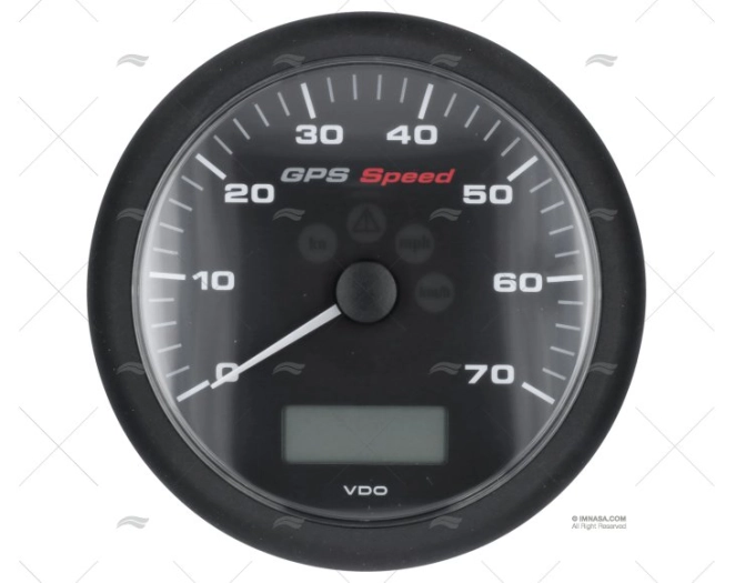 INDICATEUR SPEEDOMETRE GPS 70KN VDO