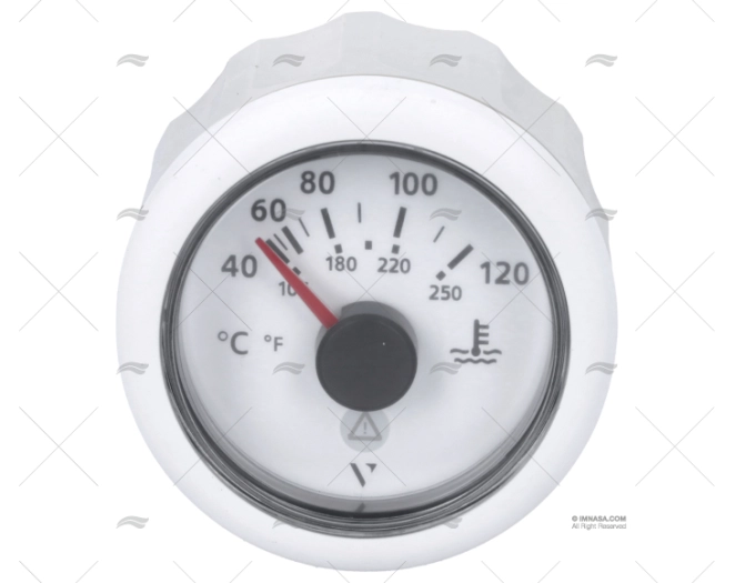 TERMOMETRO VLB 12/24V 120ºC 52mm