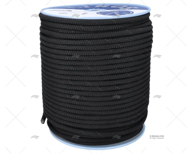 ROPE HERCULES 14mm BLACK / ROLL 150m LIROS